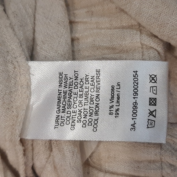 Linen blend jumpsuit - Picture 5 of 6